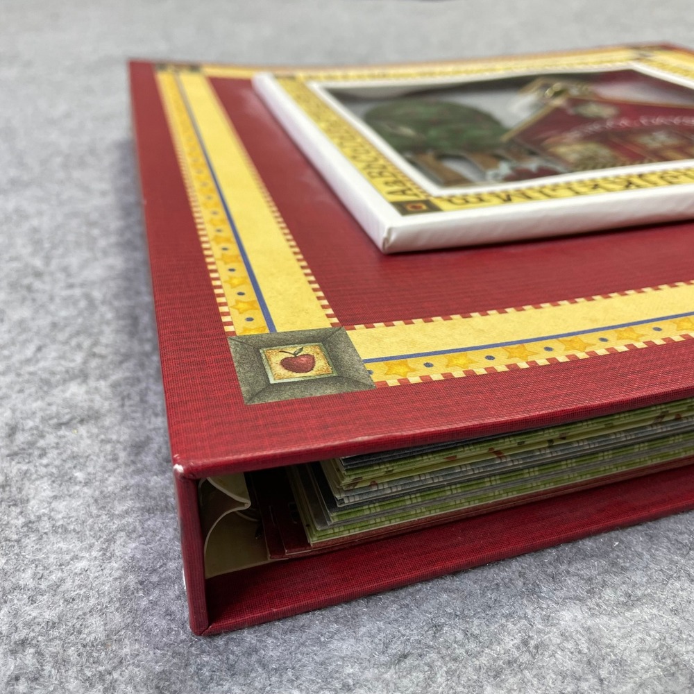 2005 Debbie Mumm School Days Keepsake Memory Pocket Album K-12 Red Scrapbook - Picture 6 of 16